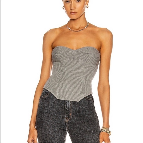 Fleur du Mal strapless corset top NEW - Picture 1 of 11